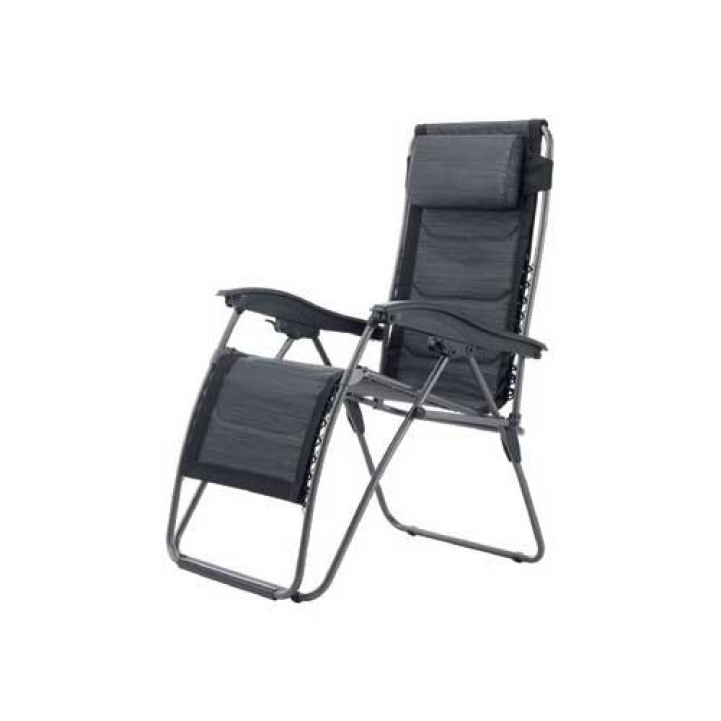 Relaxstol Koster Steelgrey WeCamp i gruppen Camping møbler / Stole / Øvrige Stole hos Campmarket (66814)