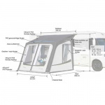 Lufttelt Atmosphere 350 Campingvogn