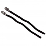 Spænderem til cykelstativ Sort