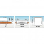 Tagluge Turbo Vent 12 V Crystal 40x40