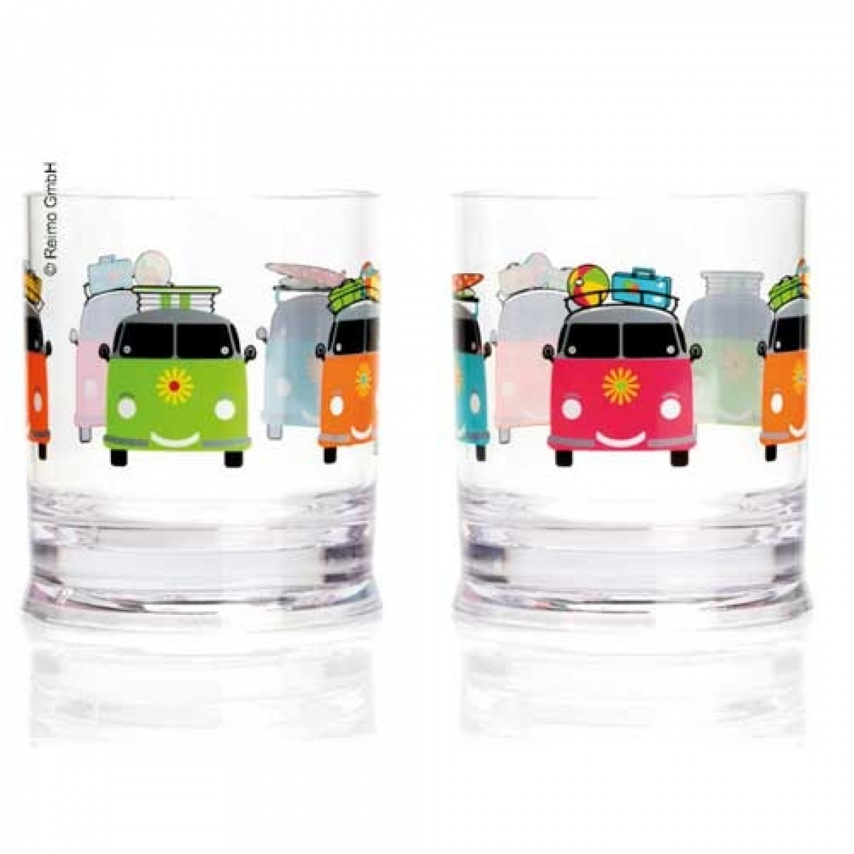 Camper Smile akrylglas 2 stk. i gruppen hos Campmarket (67092)