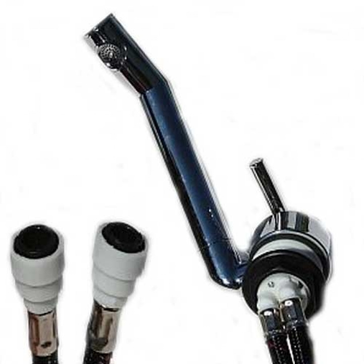 Vandhane Florenz Sienna med John Guest 10mm i gruppen Vand & Sanitet / Vand / Vandhaner / Koldt og varmt vandhaner hos Campmarket (67096)