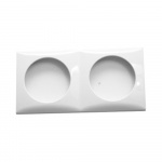 Dobbeltramme Berker Hvid