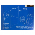 Dometic Sugebeslag Limpet 8-pak 45mm