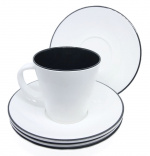 Gimex Kaffefad Linea Black Gimex Kaffefad Linea Black