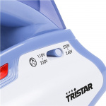 Rejsestrygejern med foldbart håndtag