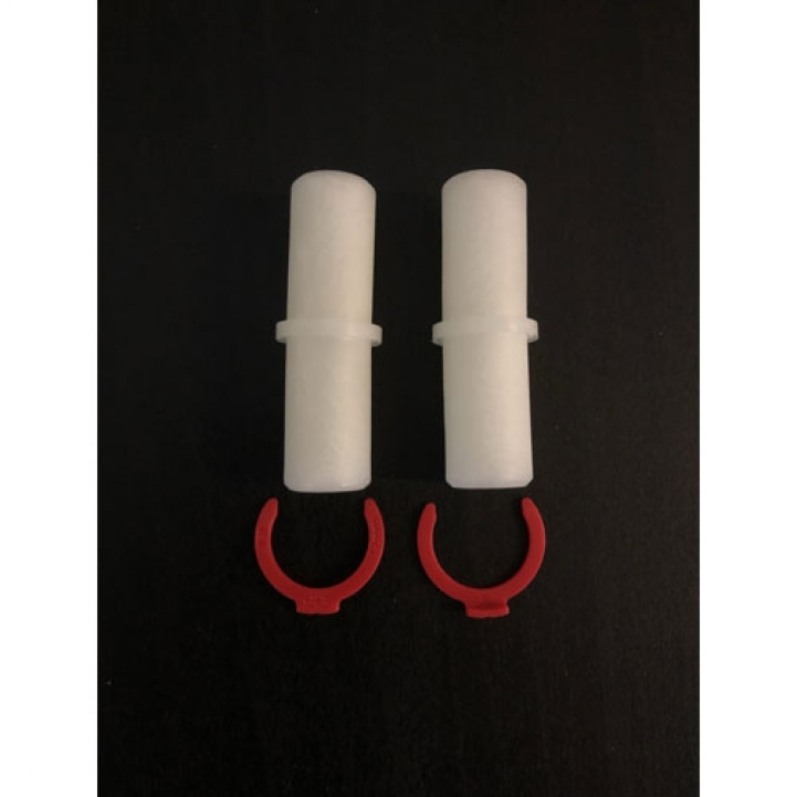 Samlekobling 12 mm 2-pak JG i gruppen Vand & Sanitet / Vand / Vandtilslutninger mv. / Samlekoblinger hos Campmarket (68454)