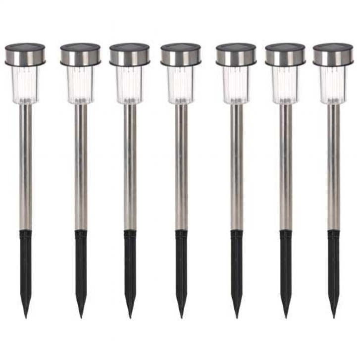 Fakkel med solceller 18cm pakke med 7 stk. i gruppen Outdoor / Belysning hos Campmarket (68581)