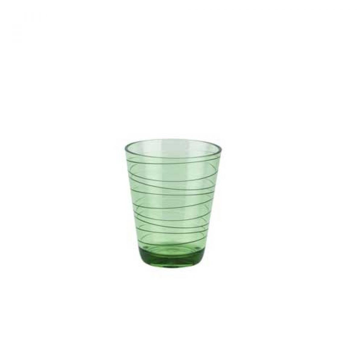 Drikkeglas Retro Stripes grøn og blå 2-pak i gruppen Husholdning & Køkken / Glas / Drikkeglas hos Campmarket (68622)