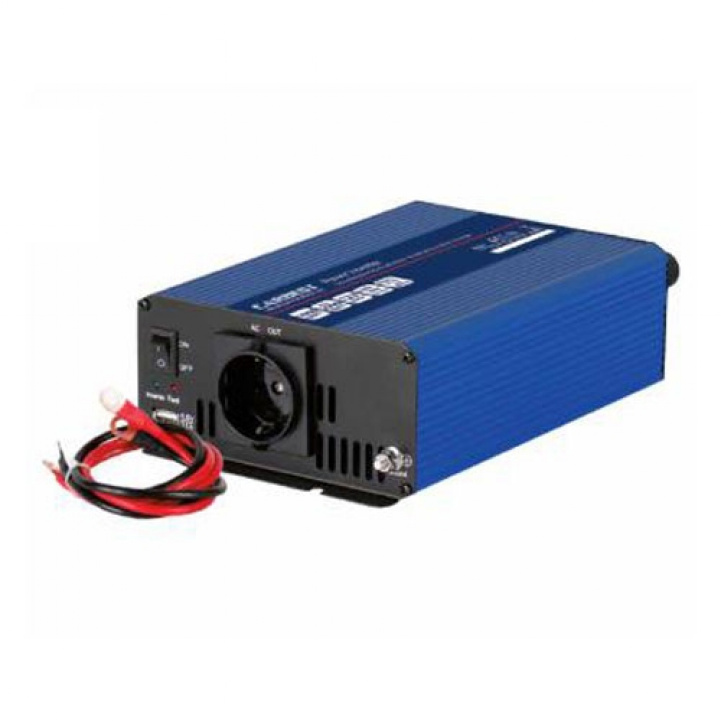 Carbest inverter mod. Sinus 1000 W i gruppen Campingvogn og autocamper / El - Elektronik / Batterier & Omformere / Inverter & Omformer / Omformer 12V Til 230V hos Campmarket (68702)