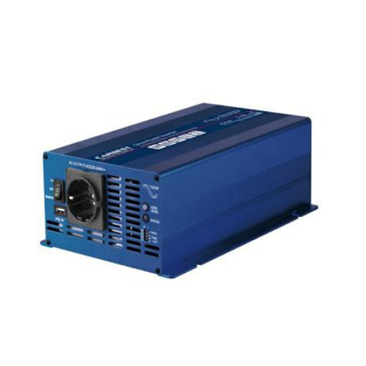 Carbest inverter 12V Ren Sinus 700W i gruppen Campingvogn og autocamper / El - Elektronik / Batterier & Omformere / Inverter & Omformer / Omformer 12V Til 230V hos Campmarket (68705)