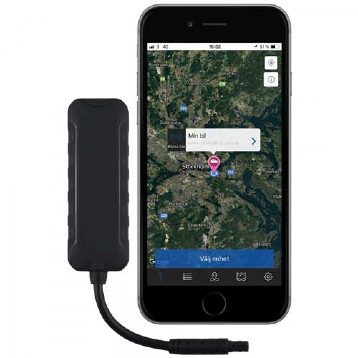 SweTrack Lite GPS-sporingsenhed i gruppen Campingvogn og autocamper / El - Elektronik / EL Øvrigt hos Campmarket (68740)