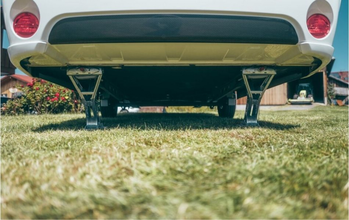 AL-KO UP4 Elektriske Støtteben - Campingvogn i gruppen Campingvogn og autocamper / Chassis / Støtteben hos Campmarket (68775)