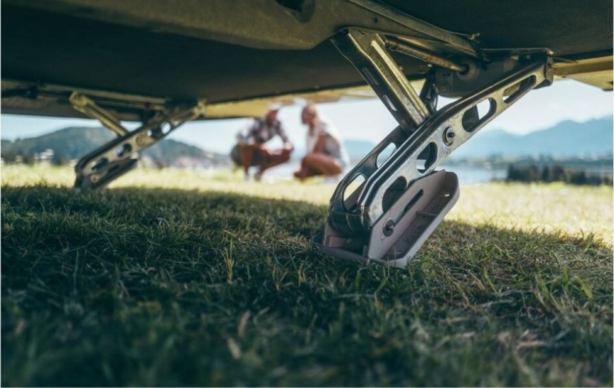 AL-KO UP4 Elektriske Støtteben - Campingvogn i gruppen Campingvogn og autocamper / Chassis / Støtteben hos Campmarket (68775)