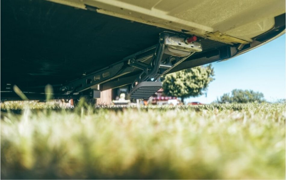 AL-KO UP4 Elektriske Støtteben - Campingvogn i gruppen Campingvogn og autocamper / Chassis / Støtteben hos Campmarket (68775)