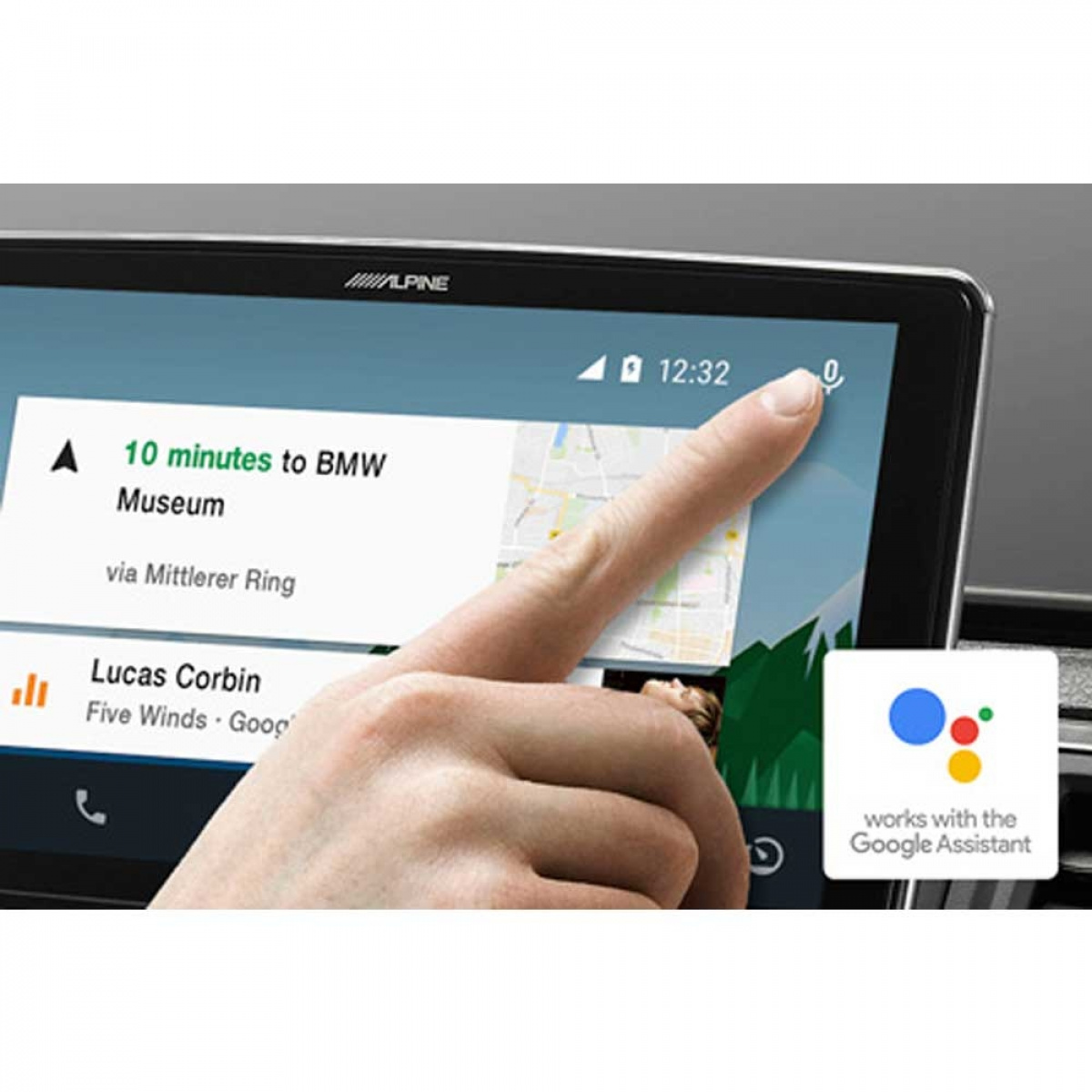 Alpine ILX-903D Halo 9 Carplay i gruppen Campingvogn og autocamper / El - Elektronik / TV, Billede & Lyd / GPS hos Campmarket (68888)