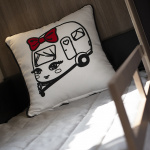 Dekorativ pude Camping Kidz Dekorativ pude Camping Kidz
