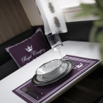 Royal Camping Bordservice i melamin med 12 dele