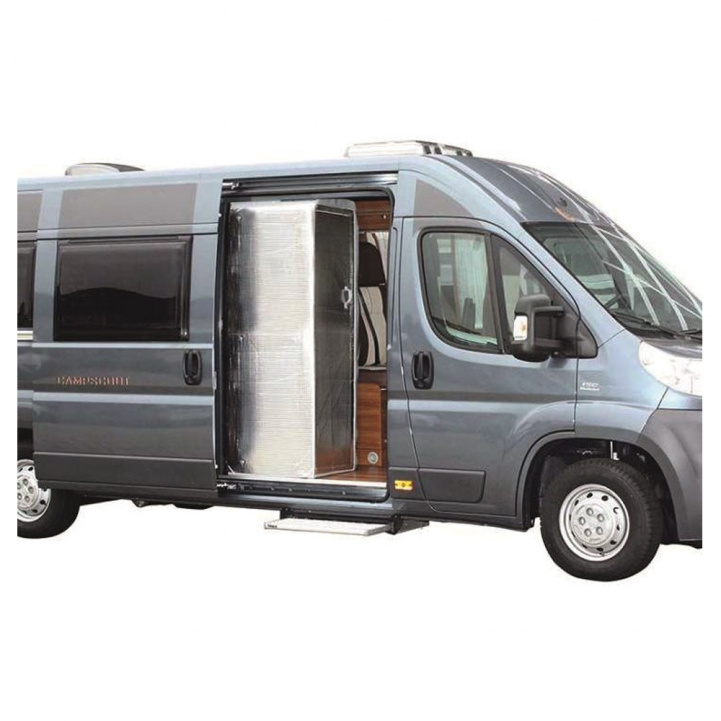 Isoleringsgardin til skydedør Ducato i gruppen Campingvogn og autocamper / Tekstiltæpper & Betræk / Isoleringsmåtter mv. hos Campmarket (69117)