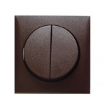 Berker Dobbeltkontakt brun Berker Dobbeltkontakt brun