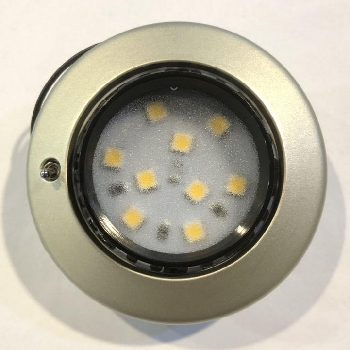 Indv. Spot LED Solifer / Polar 12V i gruppen Campingvogn og autocamper / El - Elektronik / Indvendig belysning / Spotlight forsænket hos Campmarket (69393)