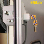 Sikkerhedslås til yderlås med håndtag