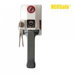 Sikkerhedslås til yderlås med håndtag