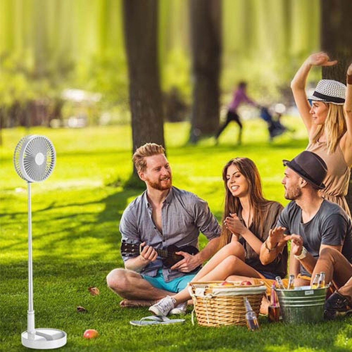 Smart Living Friskluftsventilator i gruppen Campingvogn og autocamper / Varme & Køling / Ventilatorer og Varme hos Campmarket (69524)