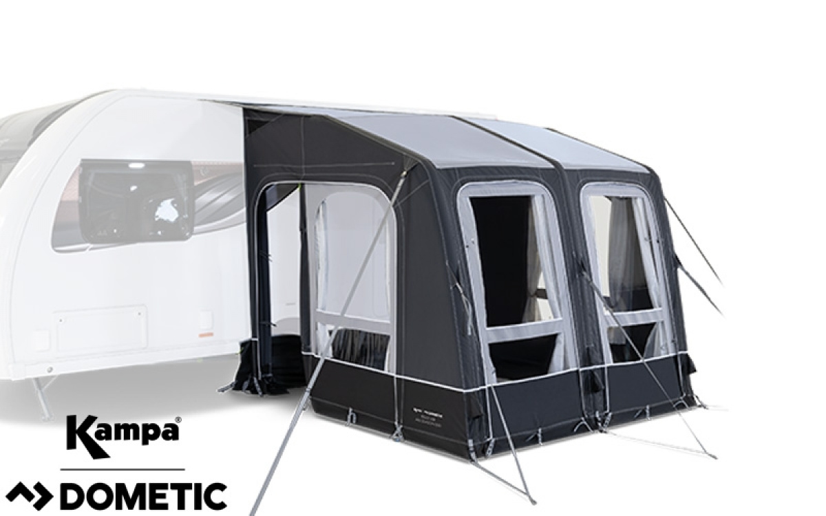 Kampa Dometic Rally Air Pro 260 All Season Campingvogn i gruppen Fortelt & Markiser / Fortelt Campingvogn / Oppustelige telte til campingvogne / Kampa Dometic lufttelt hos Campmarket (69556)