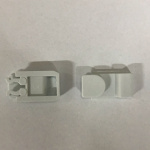 Dometic glidelås i hvid til ventilationsgitter, pakke med 2 stk.