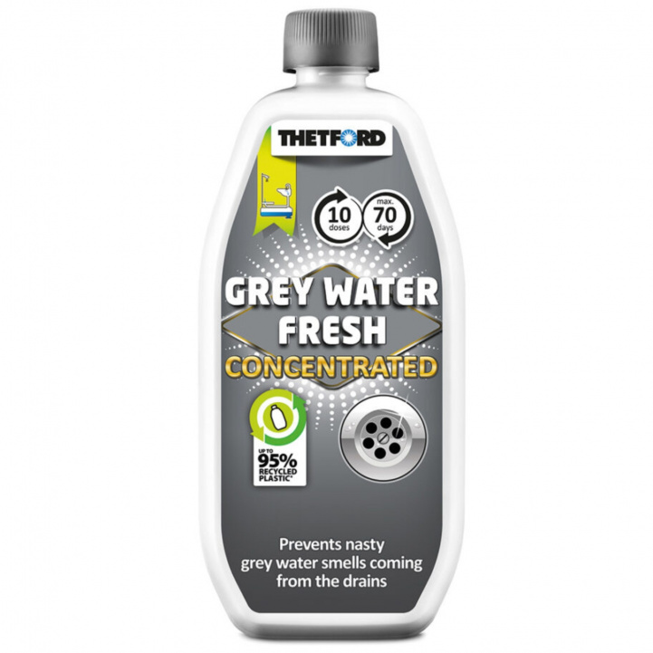 Thetford Grey Water Fresh 800 ml i gruppen Vand & Sanitet / Kem / Kemikalier og tilbehør hos Campmarket (69621)