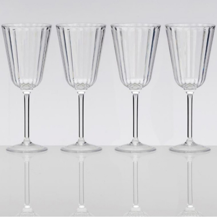 Crystal Line vinglas 280 ml , pakke med 4 stk. i gruppen Husholdning & Køkken / Glas / Vinglas hos Campmarket (69653)