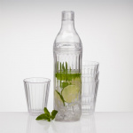 Crystal Line karaffel med glas, 5 dele Crystal Line karaffel med glas, 5 dele