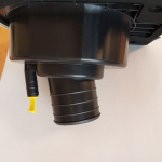 Tankpåfyldning sort med magnetlås