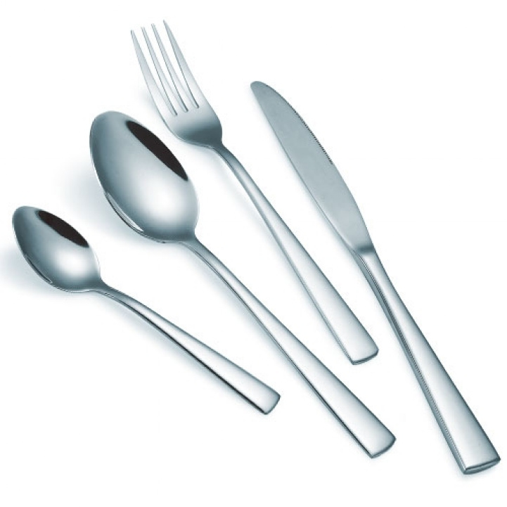 Gimex Silver bestiksæt i 16 dele i gruppen Husholdning & Køkken / Servering / Bestik hos Campmarket (69724)