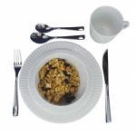 Gimex Royal Edelweiss bordservice i 16 dele med anti-slip