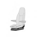 Sædeovertræk Isri 1000/518 94-06 Sædeovertræk Isri 1000/518 94-06