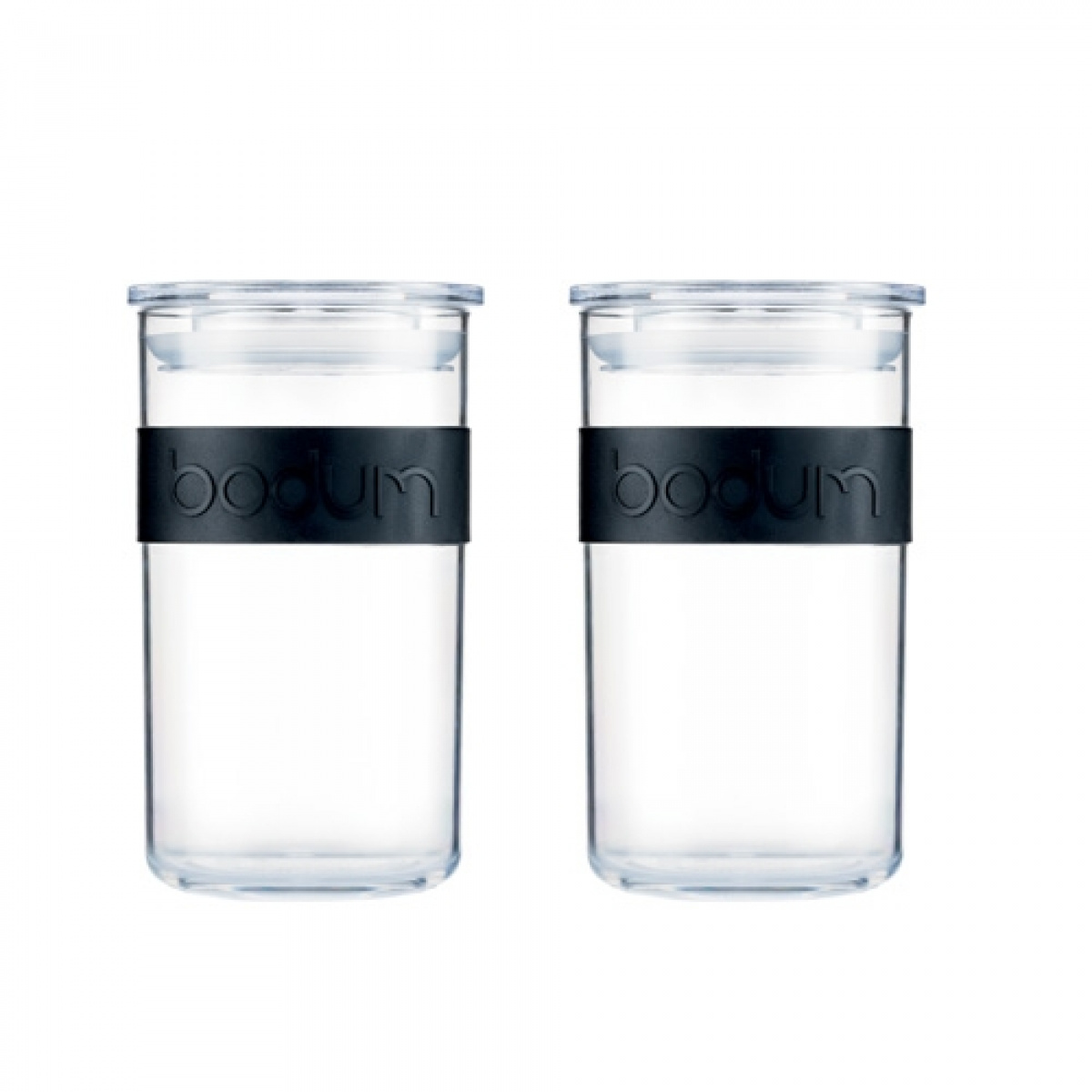 Bodum opbevaringskrukke i glas 0,6 L, pakke med 2 stk. i gruppen Husholdning & Køkken / Køkkentilbehør / Opbevaring af mad hos Campmarket (70008)