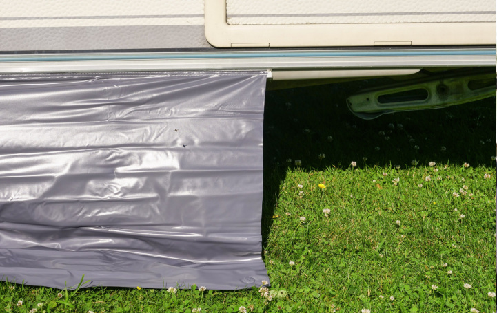 Vognskørt Grå 70cm i gruppen Fortelt & Markiser / Tilbehør-Reservedele / Pocket Piece & frakker hos Campmarket (70093)