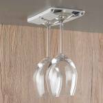 Glasholder Rødvin 2-pak Beige/Grå Glasholder Rødvin 2-pak Beige/Grå
