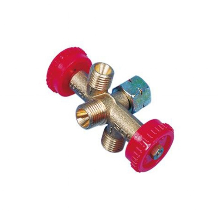 Forgreningsventil gas til 3 enheder i gruppen Campingvogn og autocamper / Gas & tilbehør / Gasventiler hos Campmarket (70376)