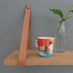 Mumi-krus i melamin Skov & sø, orange