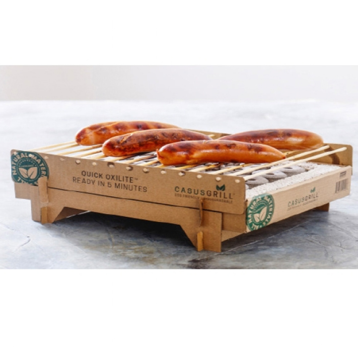 Casusgrill Eco Friendly engangsgrill i gruppen Husholdning & Køkken / Griller / Øvrige Griller hos Campmarket (70862)