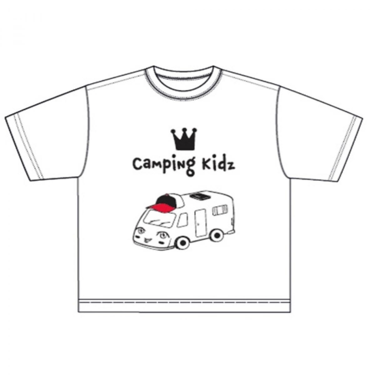 Camping Kidz T-Shirt i gruppen Hjem og indretning / Tøj & Tilbehør / Tasker & tøj hos Campmarket (70909)