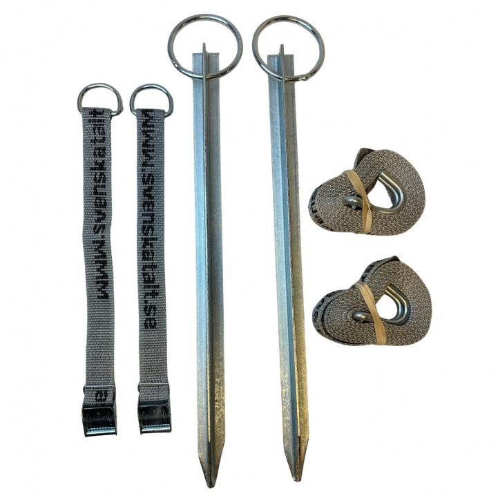 Svenska-Tält Stormsikring XL 2-pak i gruppen Fortelt & Markiser / Tilbehør-Reservedele / TILBEHØR A-MÅLS TELT / Svensk-Telt tilbehør hos Campmarket (71178)