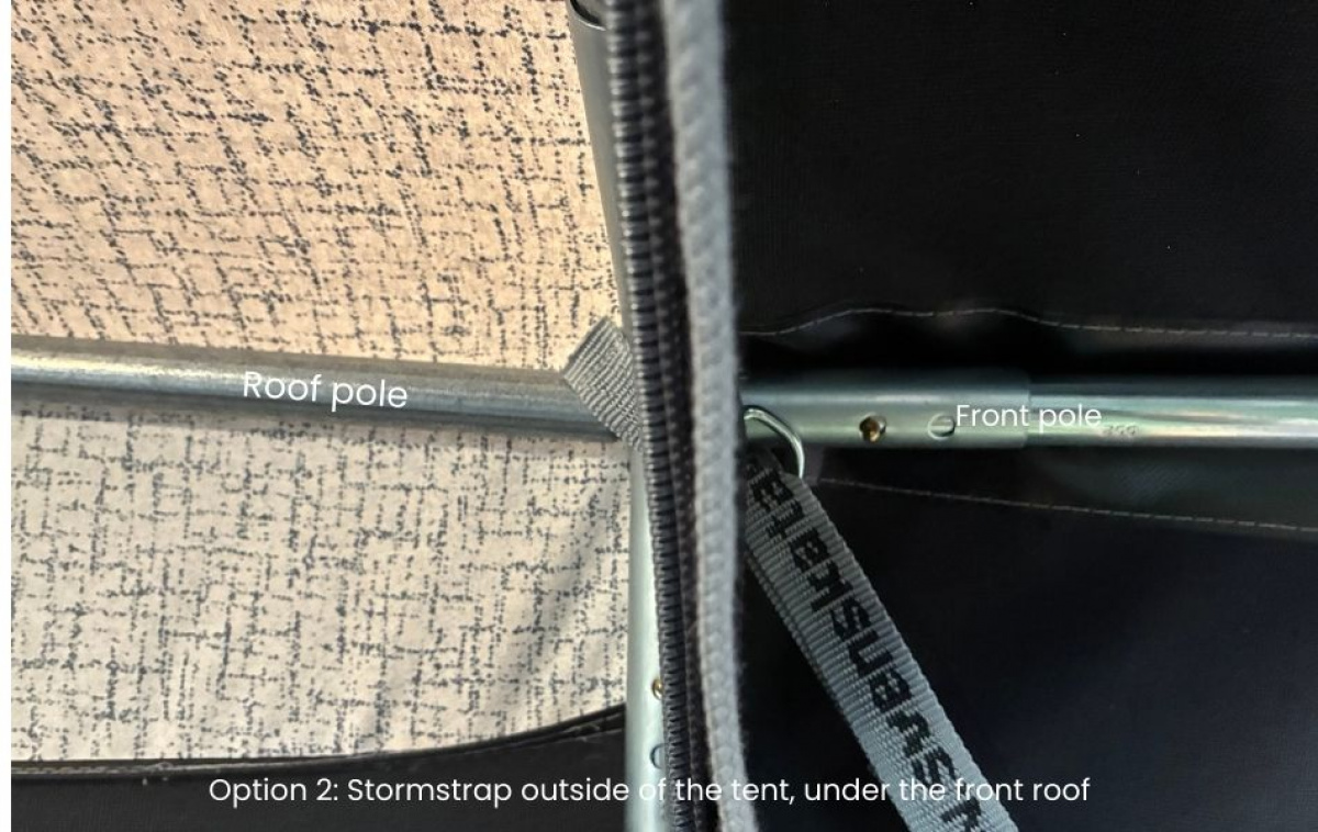 Svenska-Tält Stormsikring XL 2-pak i gruppen Fortelt & Markiser / Tilbehør-Reservedele / TILBEHØR A-MÅLS TELT / Svensk-Telt tilbehør hos Campmarket (71178)