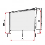 Fiamma Sun View side F45/ F70/ F65/F80