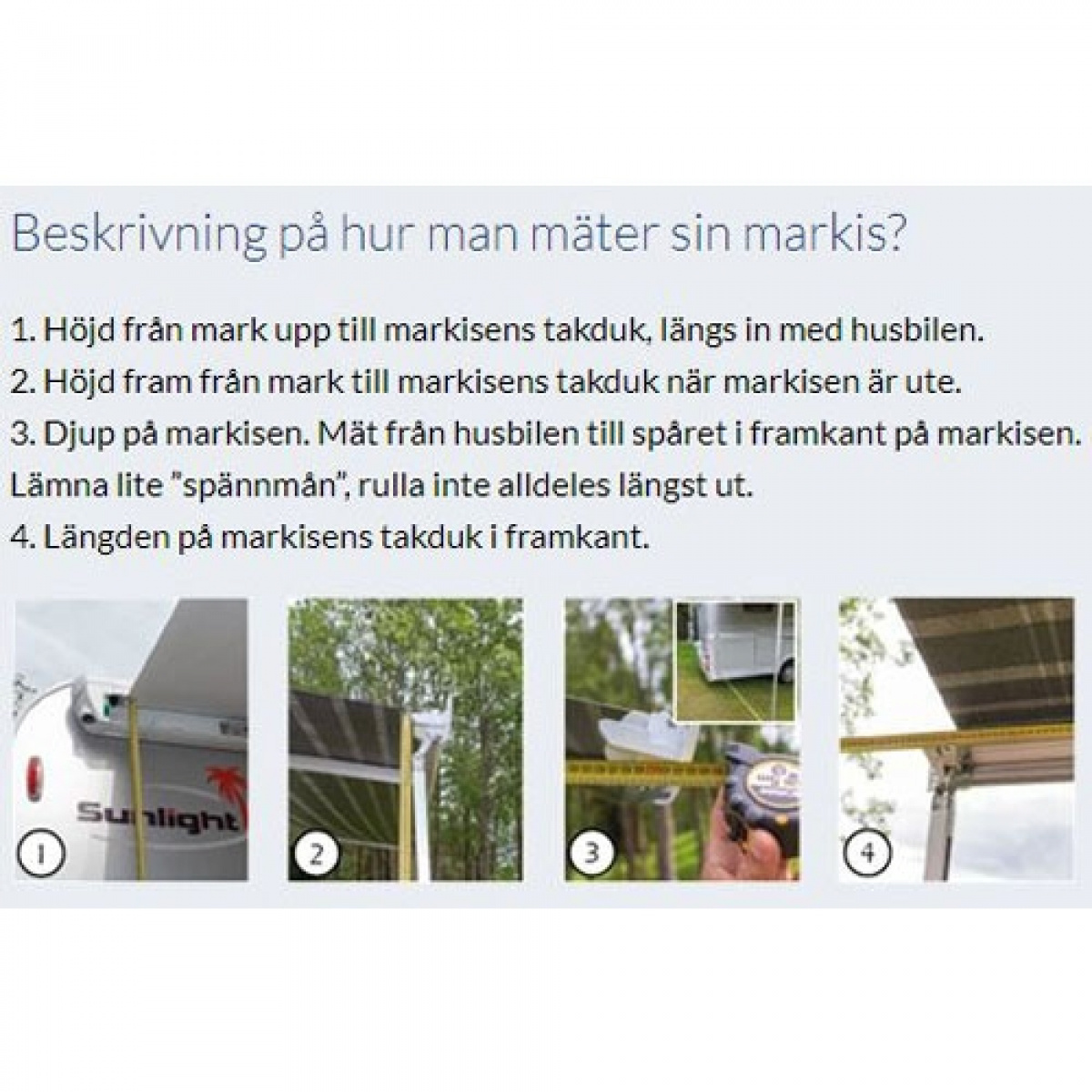 Svenska-Tält Markisetelt Universal box markise mørkegrå