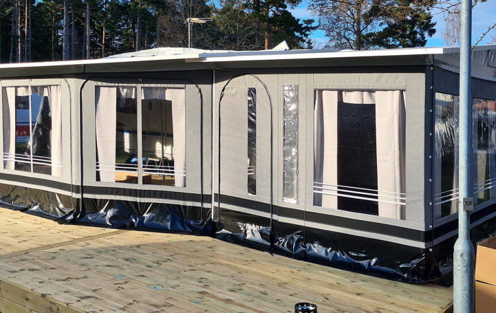 Svenska-Tält Veranda Total Til Standby i gruppen Fortelt & Markiser / Fortelt Campingvogn / Villa telt / Tilbehør Standby telt hos Campmarket (71368)