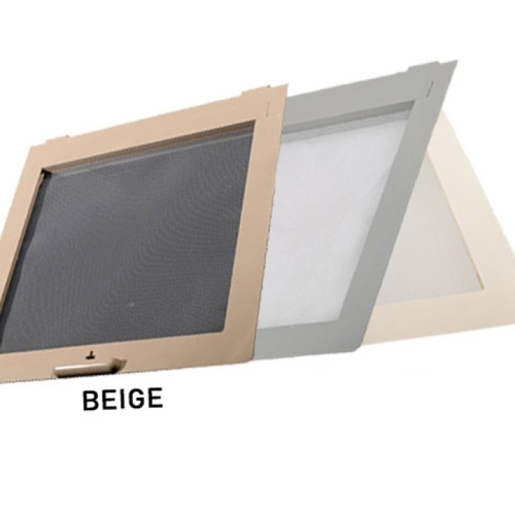 MPK Myggenetsramme beige 40x40 i gruppen Campingvogn og autocamper / Karosseri / Tag Luger / Reservedele hos Campmarket (71622)